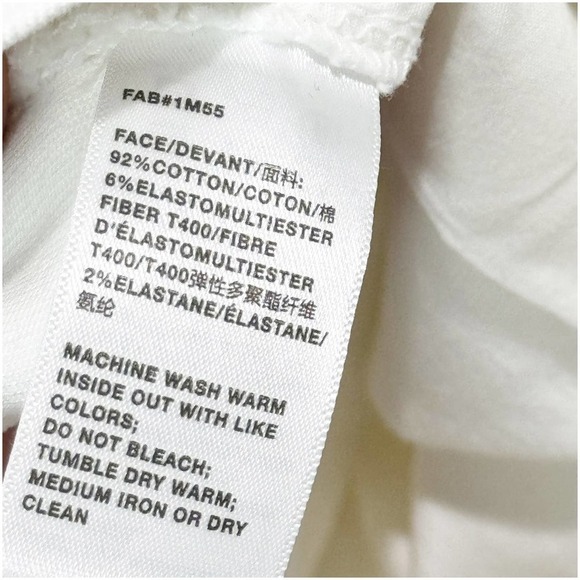 Lafayette 148 New York Denim Reeve Straight Jeans in Washed Plaster Size 27 NWOT - Picture 8 of 14